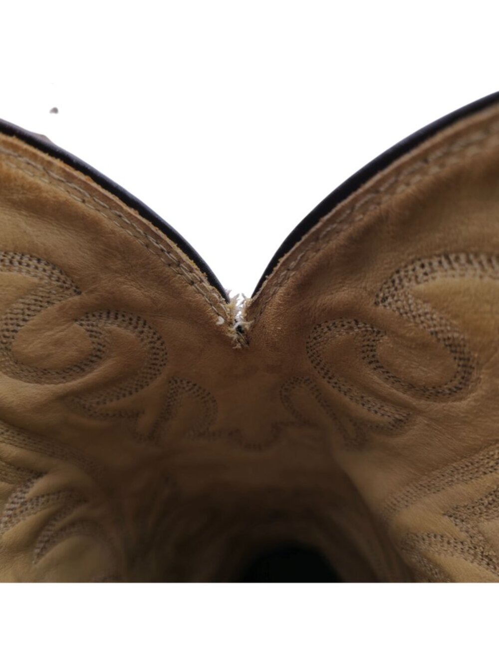 Vintage Exotic Python Snakeskin Justin Mens 11D Brown Cowboy Western Boots USA - Picture 16 of 16